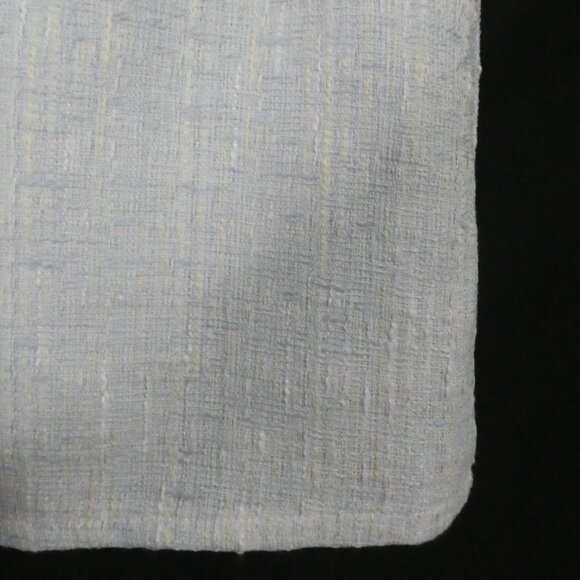 Unbranded | 12.5 inch waist measured | Elegant Light Blue Tweed Midi Skirt - Picture 14 of 14